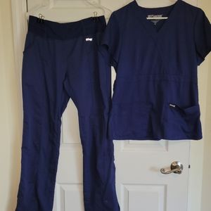 Greys anatomy womens active scrubs set
